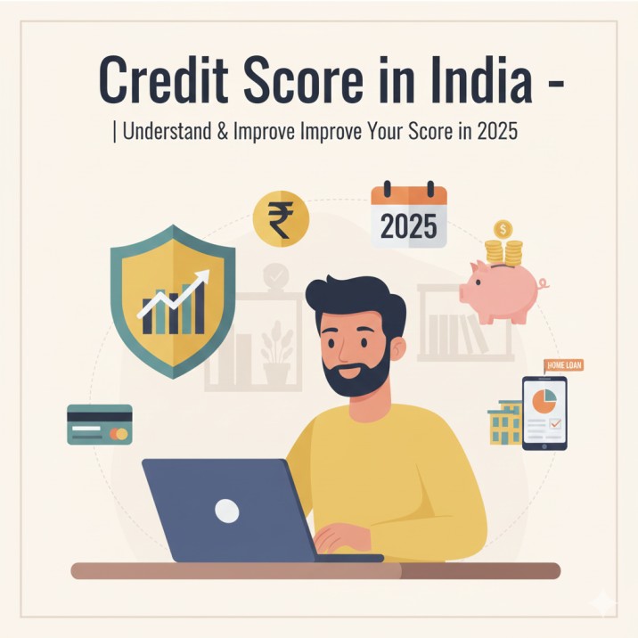 Credit Score in India – Beginner’s Guide Understand & Improve Your Score in 2025