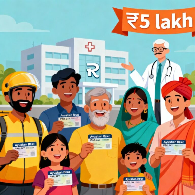 Free Health Insurance Scheme India 2025