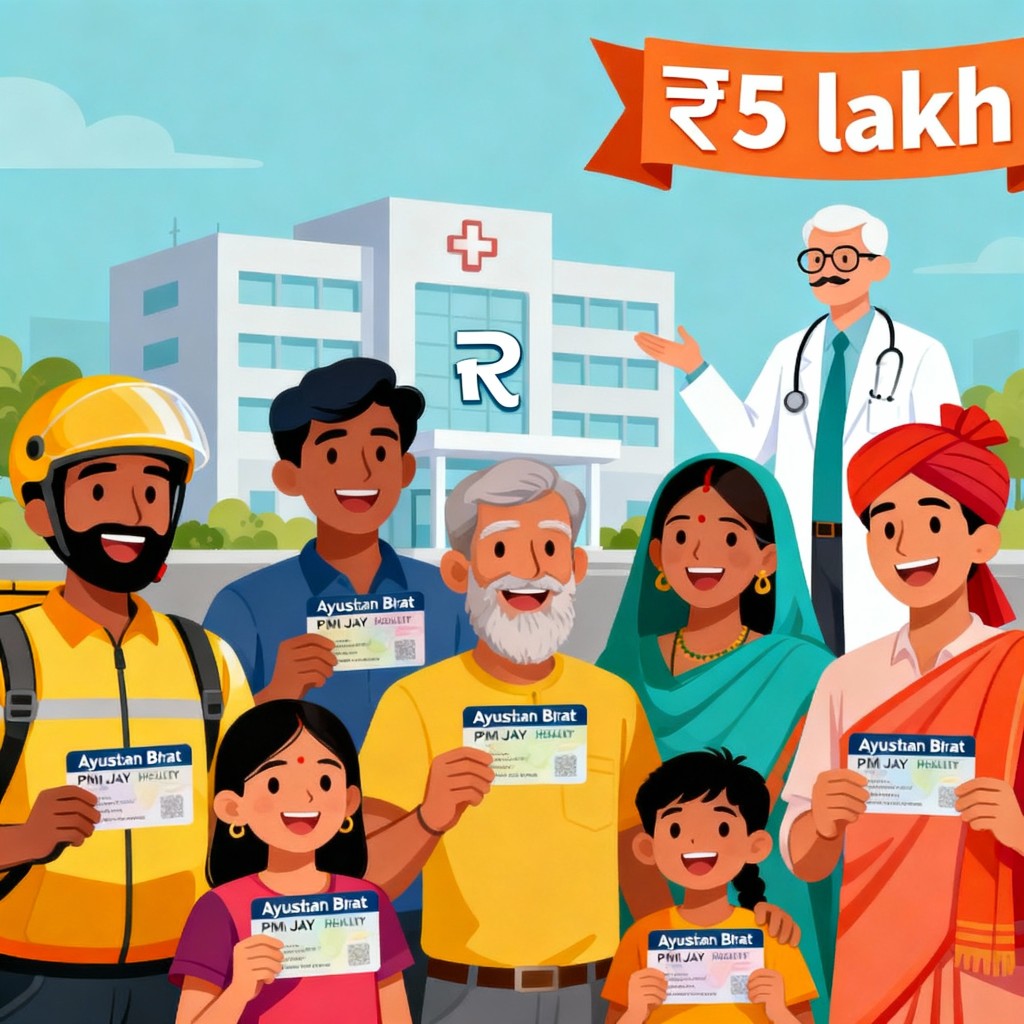 Free Health Insurance Scheme India 2025