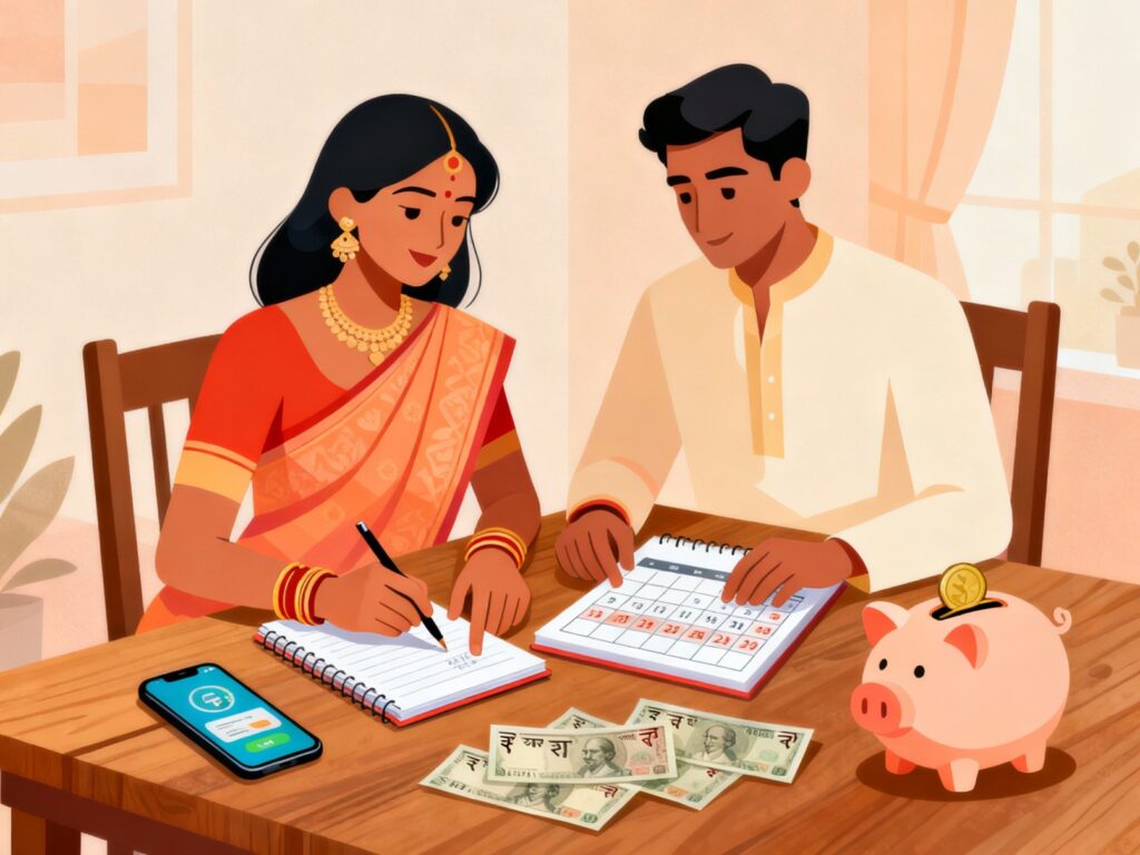 Budgeting Tips for Newly Married Couples in India – Smart First-Year Guide (2025)