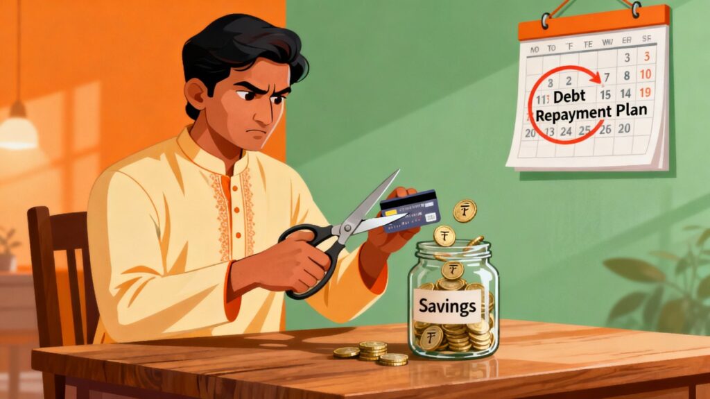 Credit Card Debt in India – Smart Plan to Pay Off & Save Interest  Practical 2025 Guide