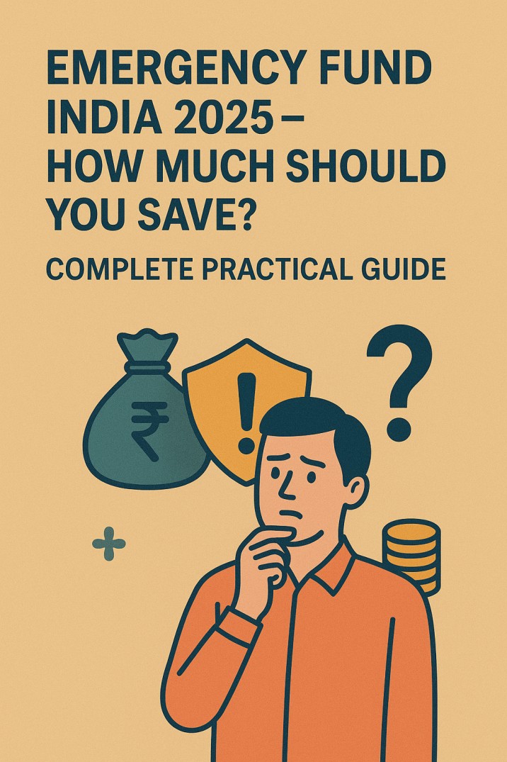 Emergency Fund India 2025 – How Much Should You Save Complete Practical Guide
