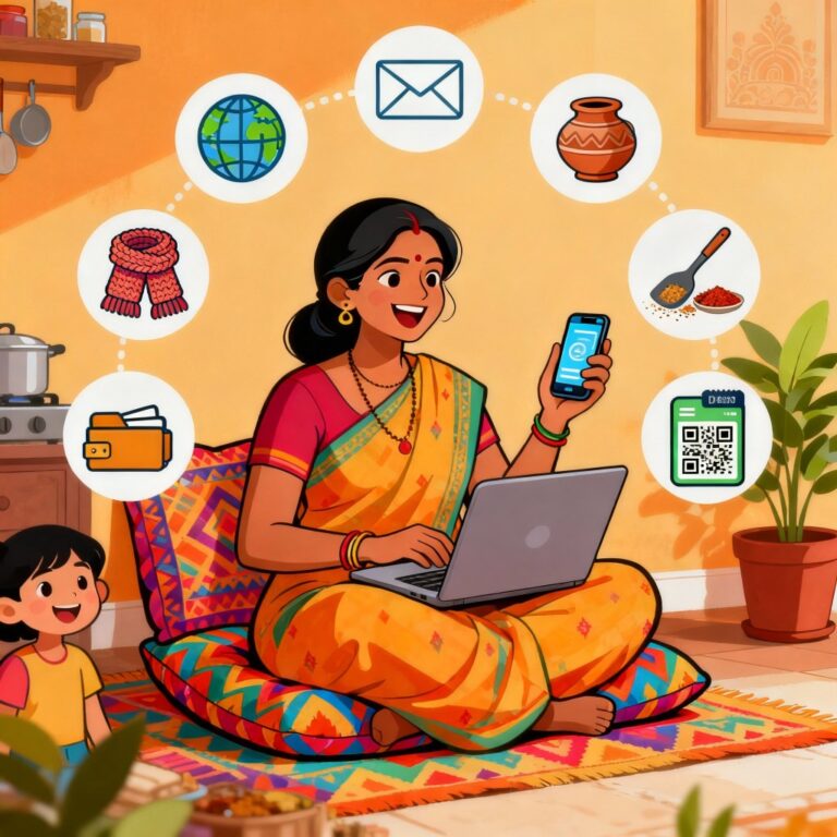 How Housewives Can Earn from Home in India 2025