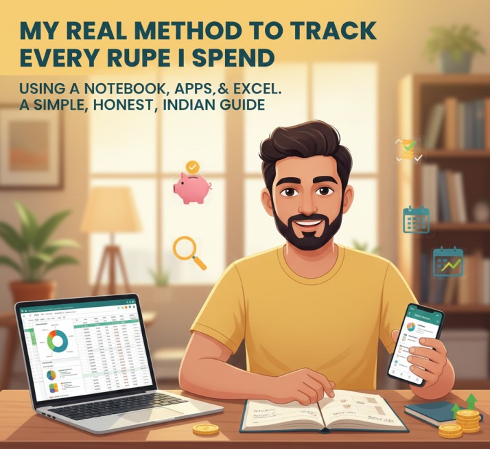 How I Track Every Rupee I Spend – My Simple, Real Indian Method (2025)