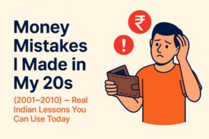 Money Mistakes I Made in My 20s (2001–2010) – Real Indian Lessons You Can Use Today