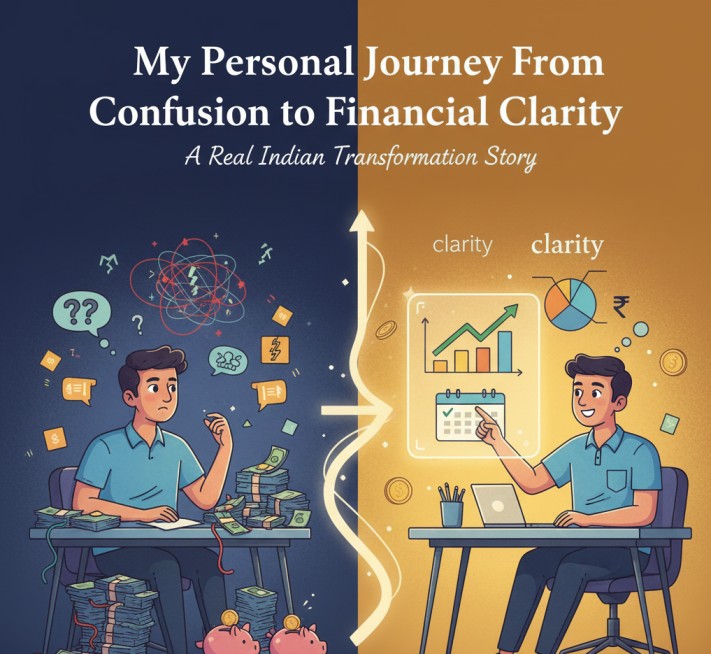 My Personal Journey From Confusion to Financial Clarity – A Real Indian Transformation Story