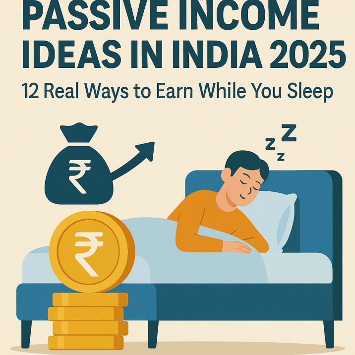 Passive Income Ideas in India 2025 – 12 Real Ways to Earn While You Sleep