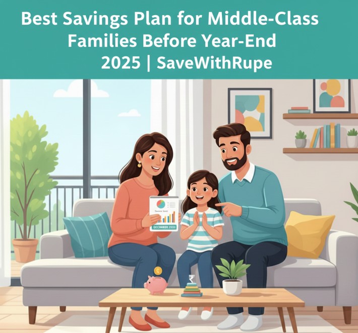 Best Savings Plan for Middle-Class Indian Families Before Year-End 2025 SaveWithRupee