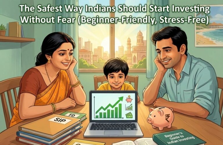 The Safest Way Indians Should Start Investing Without Fear (Beginner-Friendly, Stress-Free)