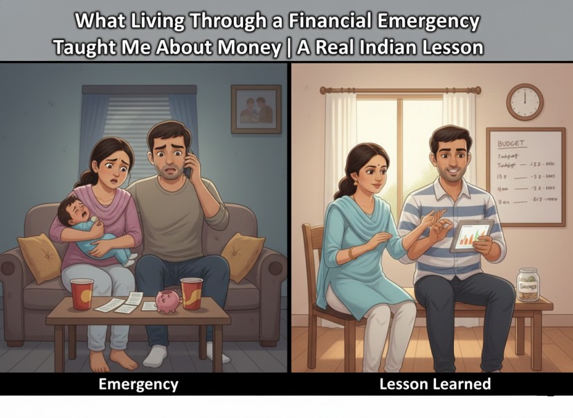 What Living Through a Financial Emergency Taught Me About Money  A Real Indian Lesson