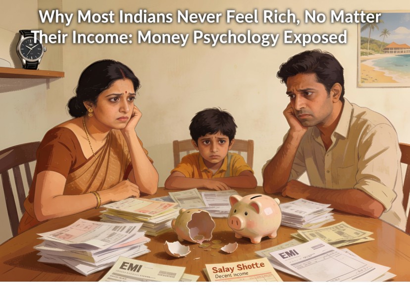 Why Most Indians Never Feel Rich No Matter How Much They Earn  Real Money Psychology Explained