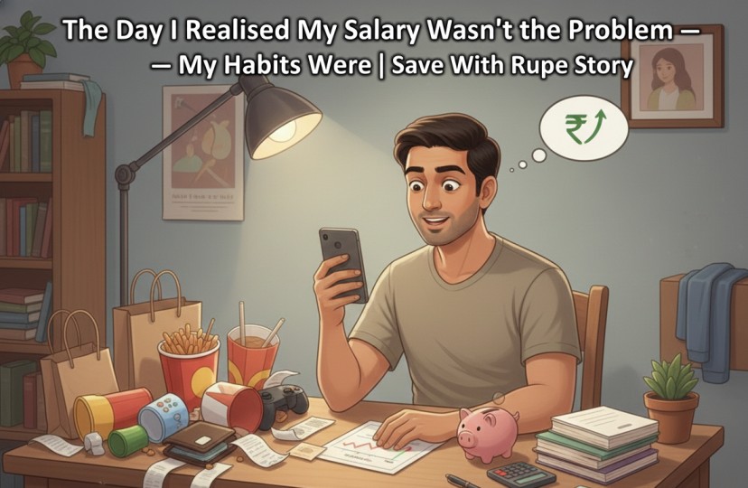 The Day I Realised My Salary Wasn’t the Problem — My Habits Were  Save With Rupee Story