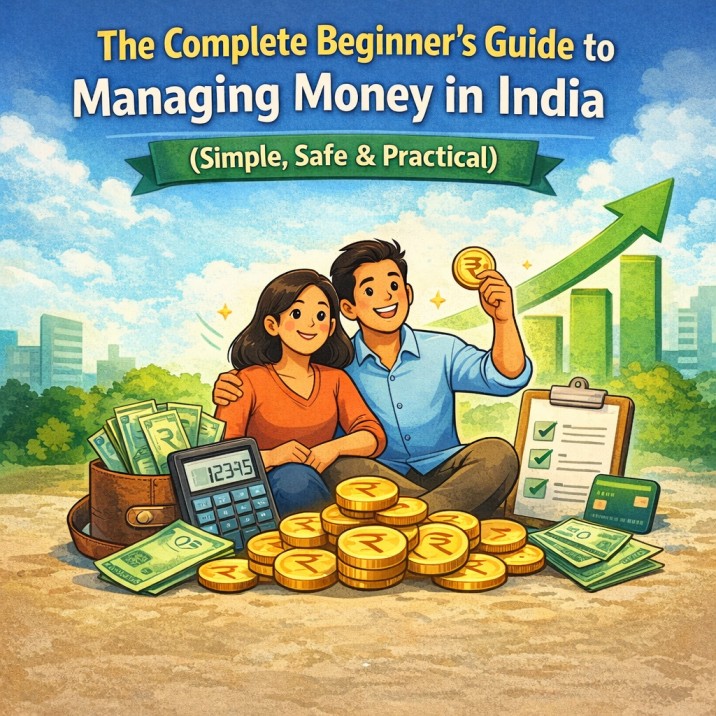 The Complete Beginner’s Guide to Managing Money in India (Simple, Safe & Practical)