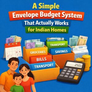 A Simple Envelope Budget System That Actually Works for Indian Homes