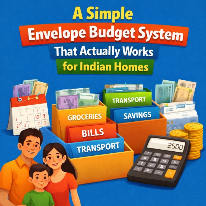 A Simple Envelope Budget System That Actually Works for Indian Homes
