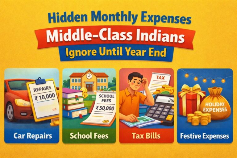 Hidden Monthly Expenses Middle-Class Indians Ignore Until Year End